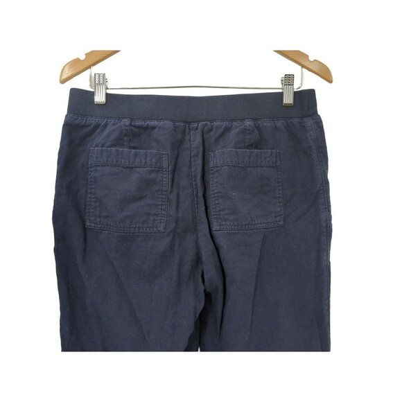 Talbots Pull On Pants Womens 6 Blue Drawstring Waist Pockets Casual‎ - Picture 4 of 10